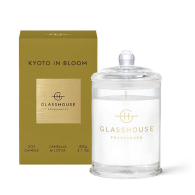 Glasshouse Fragrance - 60g Candle - Kyoto In Bloom - ZOES Kitchen