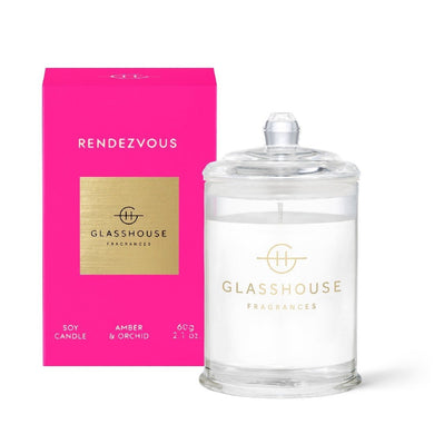 Glasshouse Fragrance - 60g Candle - Rendezvous - ZOES Kitchen