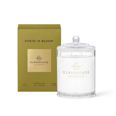 Glasshouse Fragrance - 380g Candle - Kyoto In Bloom - ZOES Kitchen