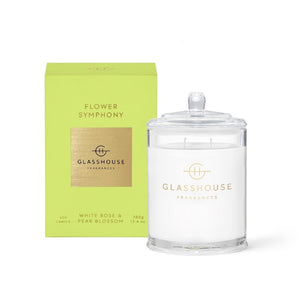 Glasshouse Fragrance - 380g Candle - Flower Symphony - ZOES Kitchen