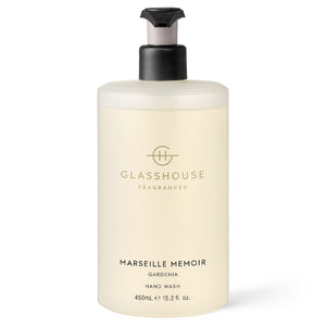 Glasshouse Fragrance - 450ml Hand Wash - Marseille Memoir - ZOES Kitchen