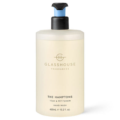 Glasshouse Fragrance - 450ml Hand Wash - The Hamptons - ZOES Kitchen