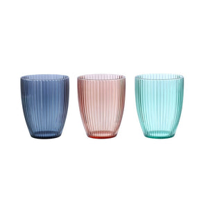 Palm Deco Tumbler 470ml - Blue, Green Or Sand - ZOES Kitchen