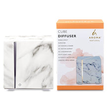 Load image into Gallery viewer, Tilley Aroma Natural Ultrasonic Diffuser - Cube Marble Effect - ZOES Kitchen