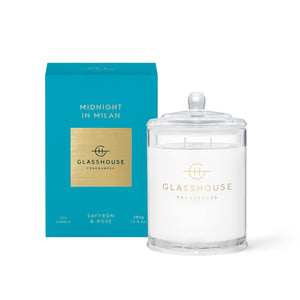 Glasshouse Fragrance - 380g Candle - Midnight In Milan - ZOES Kitchen