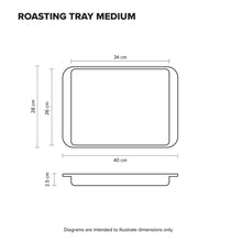 Load image into Gallery viewer, Scanpan Elektra Clad Roast Tray Medium - 34x26x2.5cm