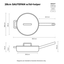 Load image into Gallery viewer, Scanpan Elektra Saute Pan - 28cm