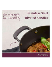 Load image into Gallery viewer, Anolon Endurance+ Nonstick Induction French Skillet 26cm &amp; Covered Casserole 26cm/5.2L