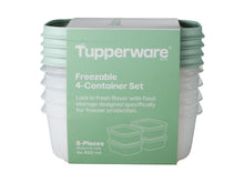 Load image into Gallery viewer, Tupperware Freezable Container - Set of 4 - 450ml