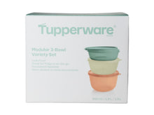 Load image into Gallery viewer, Tupperware Modular Variety Bowl - Set of 3 - 950ml / 1.4L /1.9L - Gift Boxed