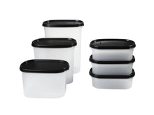 Load image into Gallery viewer, Tupperware Modular Oval Dry Food Container - Set of 6 - Gift Boxed