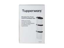 Load image into Gallery viewer, Tupperware Modular Oval Dry Food Container - Set of 3 - Gift Boxed
