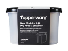 Load image into Gallery viewer, Tupperware Modular Oval Dry Food Container - 1.1L
