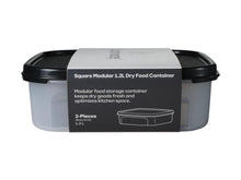 Load image into Gallery viewer, Tupperware Modular Square Dry Food Container - 1.2L