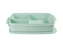 Load image into Gallery viewer, Tupperware Divided Rectangle Lunch Box - 1L Green