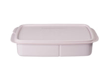 Load image into Gallery viewer, Tupperware Divided Rectangle Lunch Box - 1L Pink