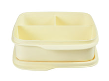 Load image into Gallery viewer, Tupperware Divided Divided Lunch Box - 550ml Yellow