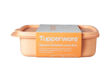 Load image into Gallery viewer, Tupperware Divided Divided Lunch Box - 550ml Orange