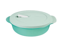 Load image into Gallery viewer, Tupperware Microwavable Divided Dish - 825ml Green