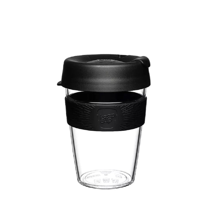 Keepcup Clear Edition Med 12oz - Black - ZOES Kitchen