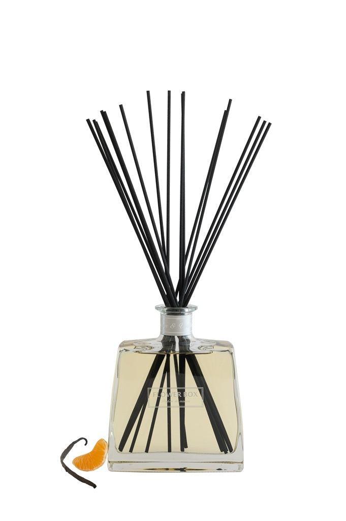 Flower Box Hallmark Diffuser 700ml Mandarin & Vanilla Bean ZOES Kitchen