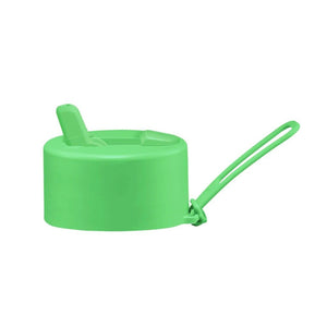 Frank Green Replacement Flip Straw Lid With Strap - Neon Green - ZOES Kitchen