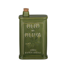 Load image into Gallery viewer, CTC Olio Ceramic Oil Bottle 12x6x22cm - Green