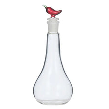 Load image into Gallery viewer, Coast to Coast Chilli Glass Oil Bottle 8.5x20cm - Red