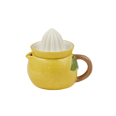 Coast to Coast Limone Ceramic Juicer 15x13x14cm - Yellow