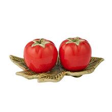 Load image into Gallery viewer, Coast to Coast Pomodoro 3 Piece Ceramic Salt &amp; Pepper Set 14x12x6cm