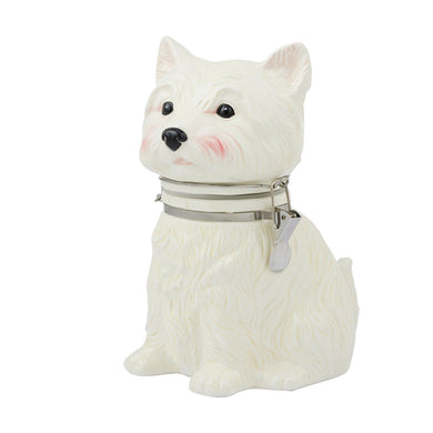 Coast to Coast Westie Ceramic Storage Jar 14x18x24cm