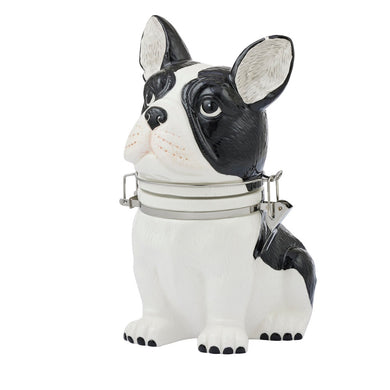 Coast to Coast Frenchie Ceramic Storage Jar 14x18x24cm