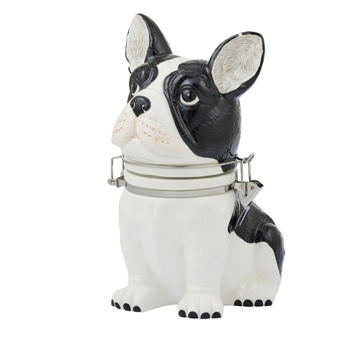 Coast to Coast Frenchie Ceramic Storage Jar 14x18x24cm