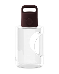 Frank Green Titan Reusable Bottle with Grip & Sip Lid 68oz / 2L - Chocolate