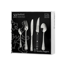 Load image into Gallery viewer, Stanley Rogers Sheffield 50 Piece Cutlery Set with Steak Knives