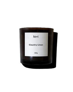 Kirri 220g Candle - Country Linen
