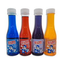 Load image into Gallery viewer, Slush Puppie - 4 Pack Syrups - Blue Raspberry, Cherry, Bubblegum, Orange 180ml