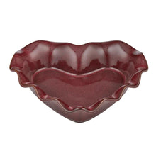 Load image into Gallery viewer, Coast to Coast Amore Ceramic Baker 26x25x6cm - Burgundy