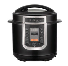 Load image into Gallery viewer, Healthy Choice Pressure Cooker with Ceramic Coated Bowl - 6L