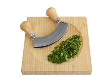 Load image into Gallery viewer, Maxwell &amp; Williams Evergreen Bamboo Mezzaluna Square Gift Boxed