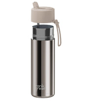 Load image into Gallery viewer, Frank Green Ceramic 20oz Straw Bottle with Flip Straw Lid - Chrome Moon Dust