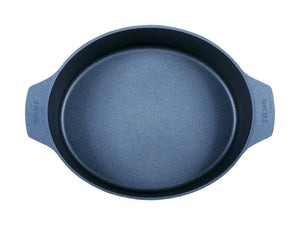 Woll Diamond Lite Fix Handle Induction Oval Roast with Lid Gift Boxed - 31x26cm 6L