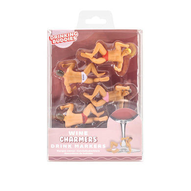 Wine Charmers Drink Markers - Set of 4