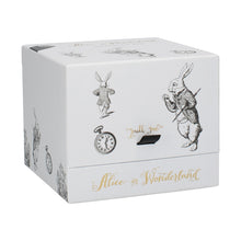 Load image into Gallery viewer, Mikasa x V&amp;A Alice in Wonderland Can Mug White Rabbit 350ml - Gift Boxed