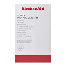 Load image into Gallery viewer, KitchenAid 15 Piece Utensil Set - Onyx Black