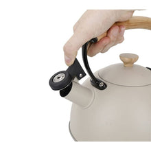 Load image into Gallery viewer, La Cafetiere Whistling Kettle 2.5L Latte - Gift Boxed