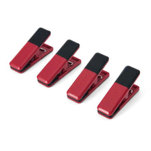Load image into Gallery viewer, KitchenAid Kitchen Clips - 4 Piece - Empire Red