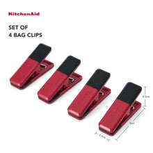 Load image into Gallery viewer, KitchenAid Kitchen Clips - 4 Piece - Empire Red