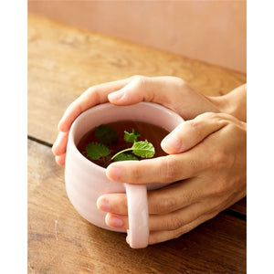 Jamie Oliver Big Love Stoneware Cosy Cuppa Mug Gift Boxed - Pink 375ml