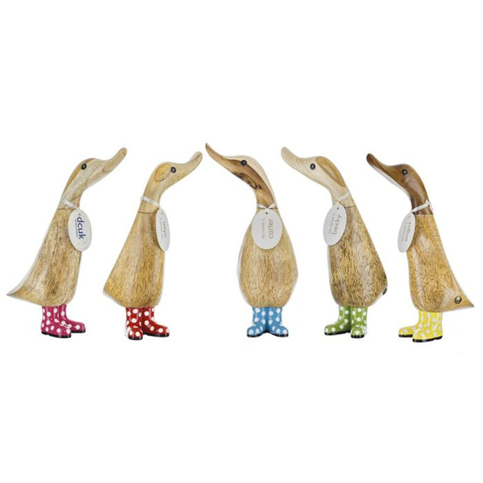 Natural Welly Duckling Spotty - Assorted
